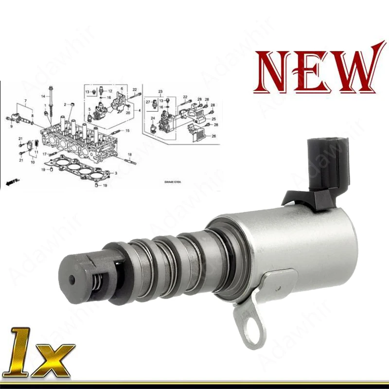 VVT соленоид с регулируемым клапаном масла для Honda Civic Accord CR-V 15830-RBB-003 15830RBB003 2003 2004-
