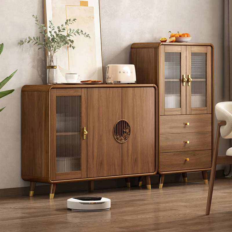 

Modern Luxury Organizer Kitchen Cabinets Curio Integral Microwave Kitchen Cabinets Removable Küchenschrank Home Furniture YQ50KC