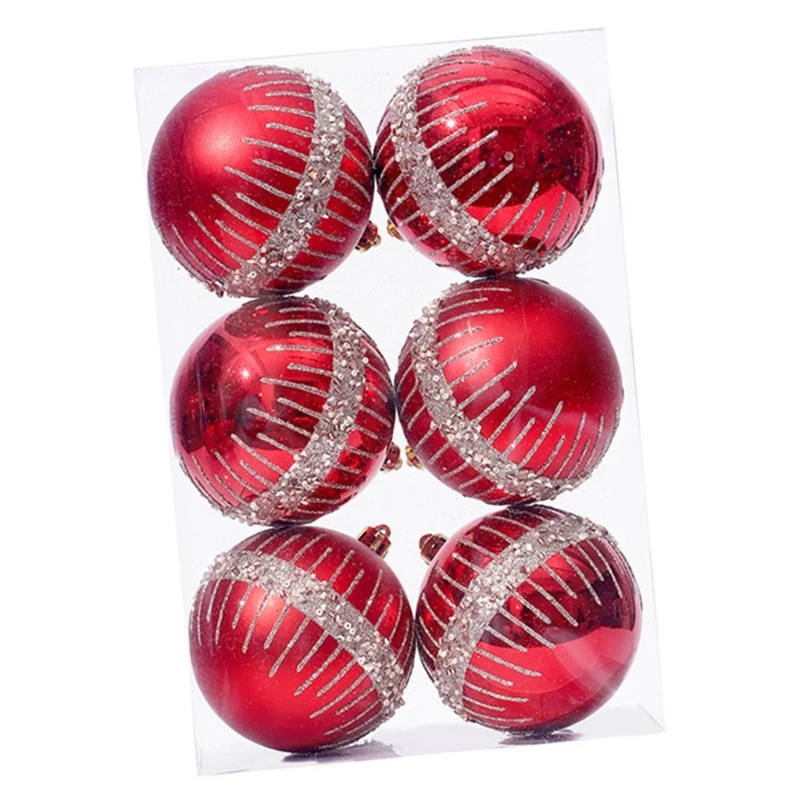 Рождественские тематические безделушки Красочные елочные подвески Праздничные