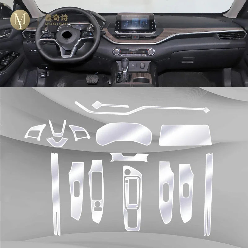 Для Nissan Teana Altima 2019-2020 аксессуары для салона автомобиля прозрачная пленка из