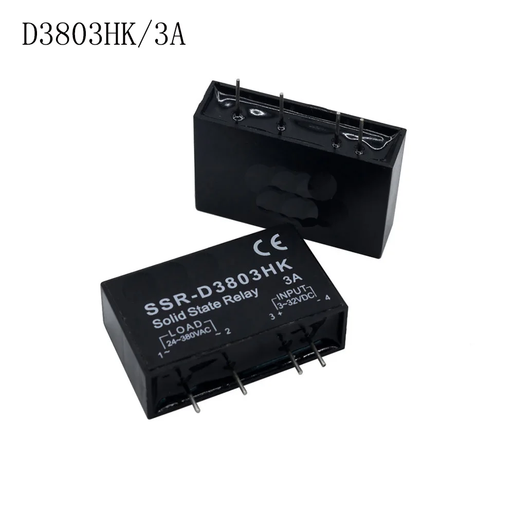 SSR Однофазное малое твердотельное реле PCB SSR-D3803HK D3805HK D3808HK Специально со