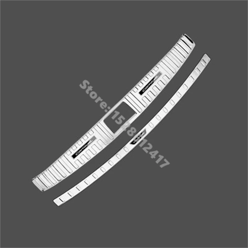 

car accessories Stainles Rear Bumper Protector Sill Trunk Guard Cover Trim for KIA Carnival Sedona 2021-2022 Car Styling