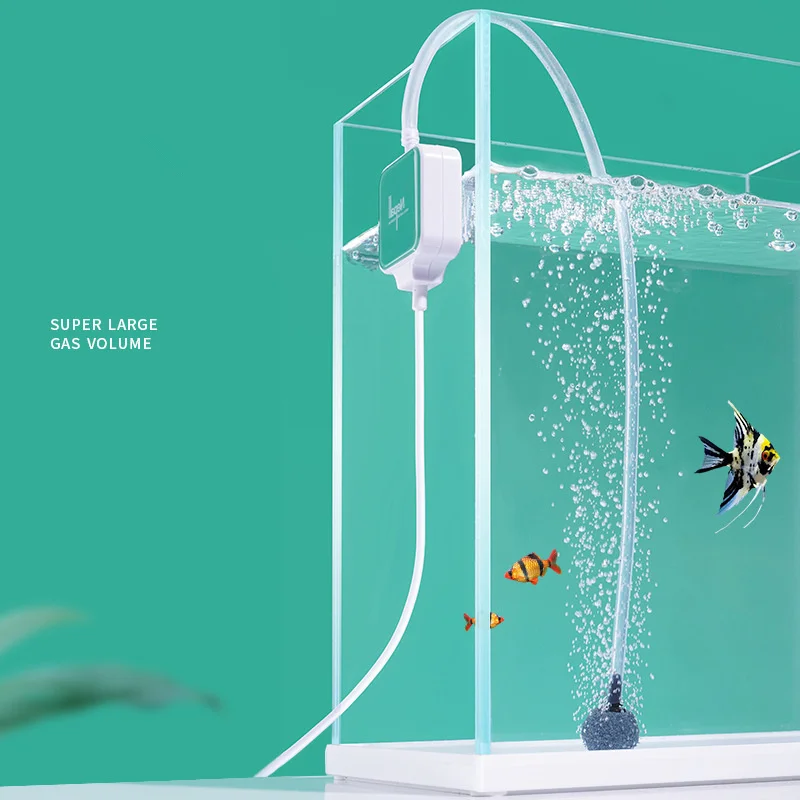 

Aquarium Luchtpomp Mute Mini Kleine Oxygenator Machine Thuis Kleine Aquarium Energiebesparende Hoge Opgeloste Zuurstof Pomp