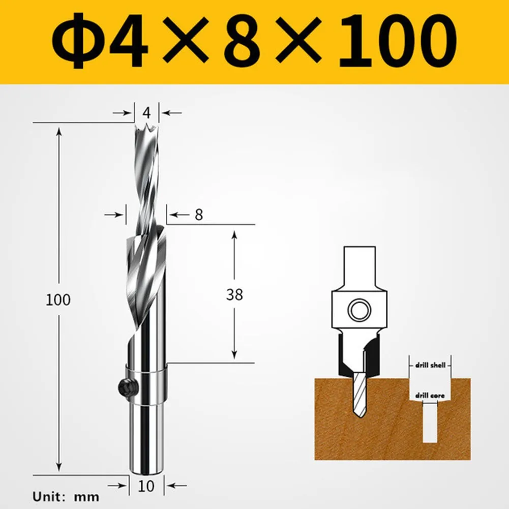 

High Speed Steel Drill Bit Stepped Salad Drill Tool Two-stage 10mm Shank