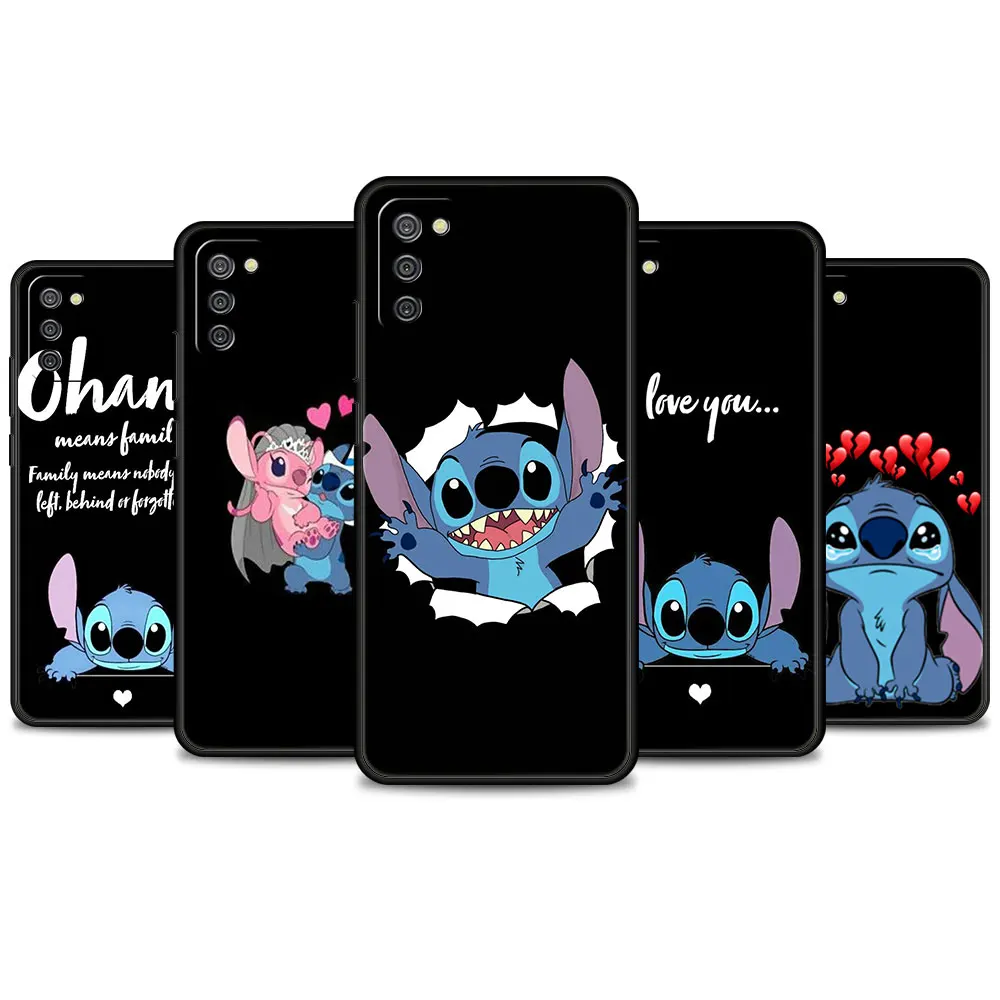 Stitch Lover Phone Case For Samsung Galaxy A12 A52 A51 A32 A21s A71 A02s A32 A31 A72 A22 A11 A41 A42 A01 Cover
