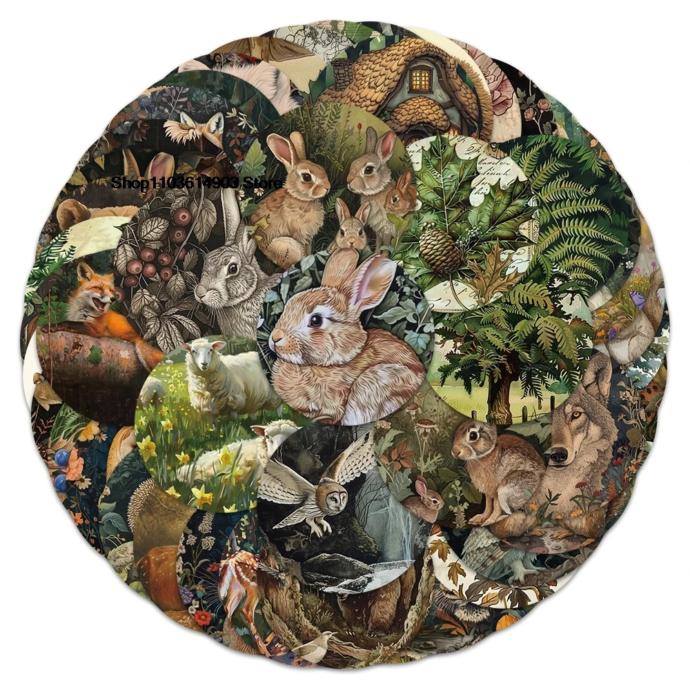 50 шт. стикеры в виде животных