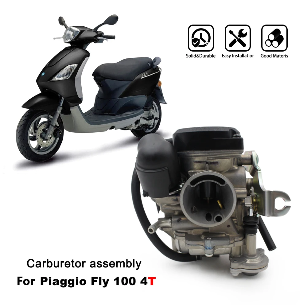 Карбюратор мотоцикла в сборе CM 141909 Генератор Carbu для Piaggio Fly 100 4T