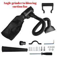 angle grinder converted into blower vacuum cleaner cordless electric air blower 2 in 1 quick fit buckle power tool accessories