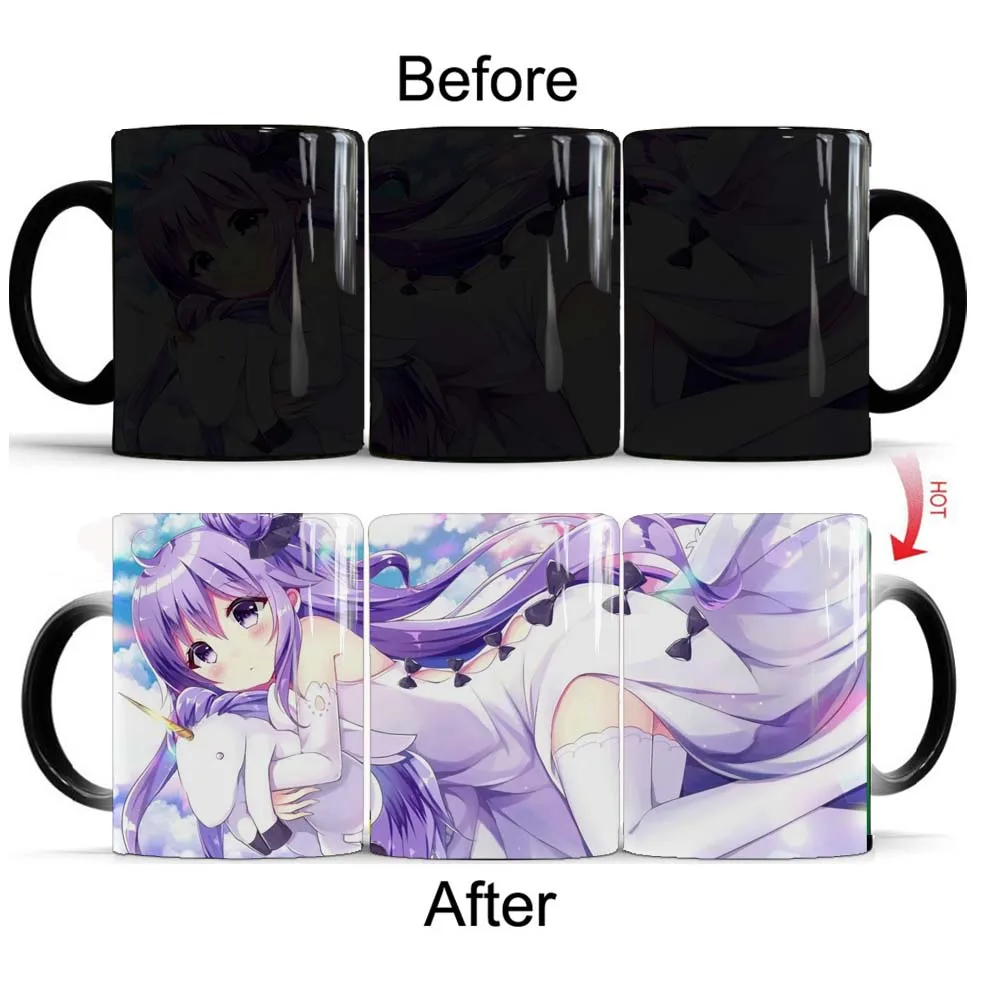 Changing Ceramic Magic Tea Milk Coffee Mug
