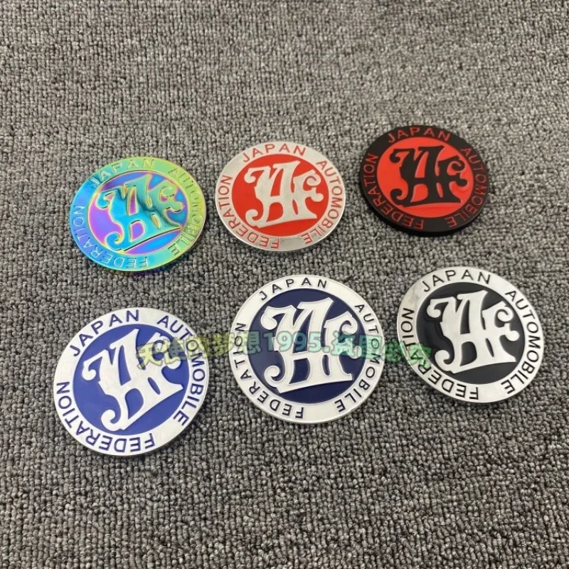 3D металлический значок JAF эмблема передней решетки автомобиля наклейка на