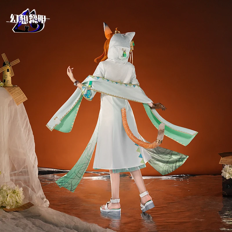 Arknights Papyrus Косплей Костюм Летний Фестиваль Игровой Прекрасное Платье Униформа