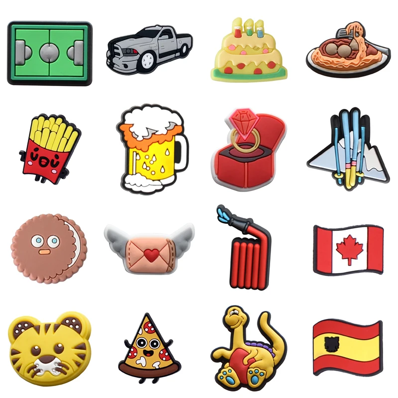 

Women Charm Shoe Charms Accessories Decorations PVC Buckle Decorations for Crocs Wholesale Bulk Gifts Pins Shoes Accessories