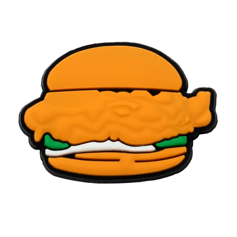 1/16 шт. подвески для обуви милые вкусные еды жареная курица суши десерты пряжки