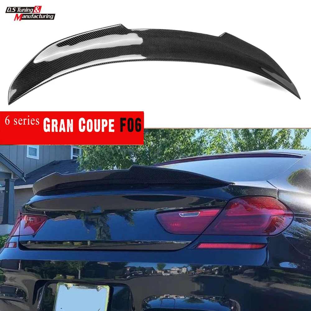 Задний спойлер для багажника из углеродного волокна автомобильное заднее крыло