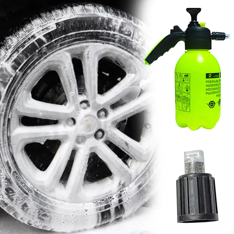 

Foam Nozzle Hand Operated Pump Foam Sprayer Hand Pressurized Foam Water Sprayer Car Wash Manual Snow Foam Lance Nozzle