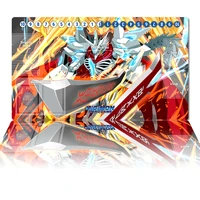 digimon playmat jesmon tcg ccg card game board game mat anime mouse pad custom desk mat rubber gaming accessories with zones bag
