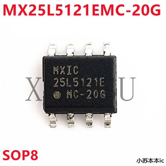 

10PCS/LOT 25L5121E MX25L5121EMC-20G SOP8