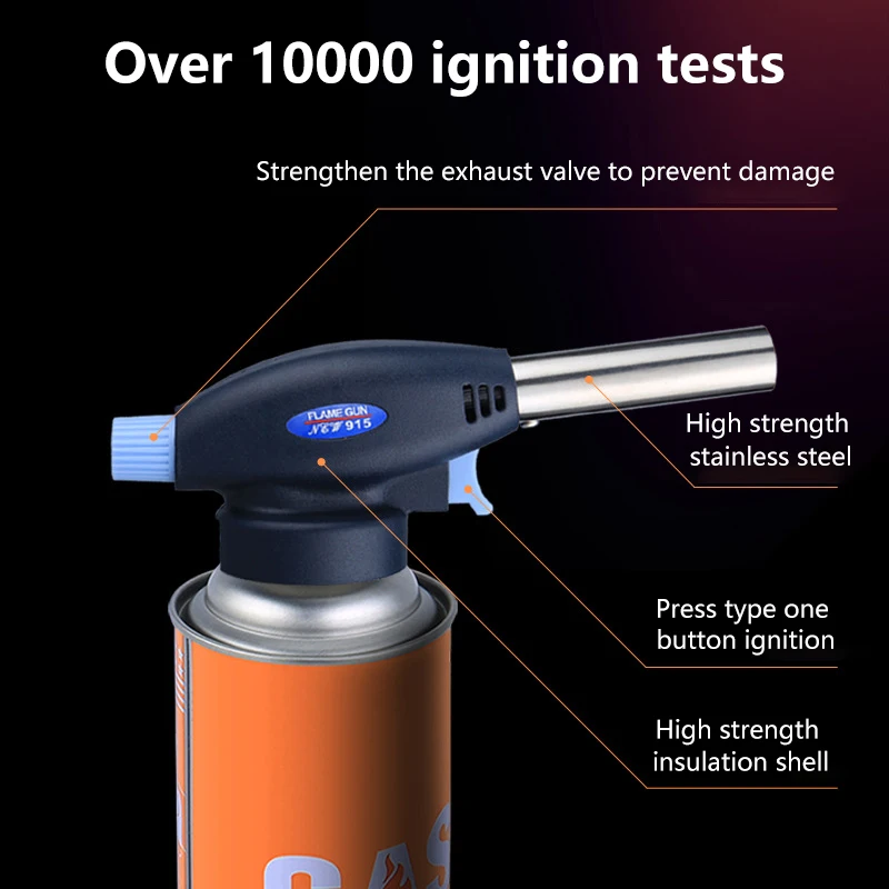 Фонарь приготовление пищи с автоматическим зажиганием Сварочная газовая
