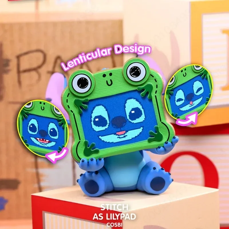 Фото Коллекционная мини-фигурка Hot Toys Disney Stitch Cosbi Fan-Cination в закрытой упаковке: изысканный дизайн, модный коллекционный подарок №2