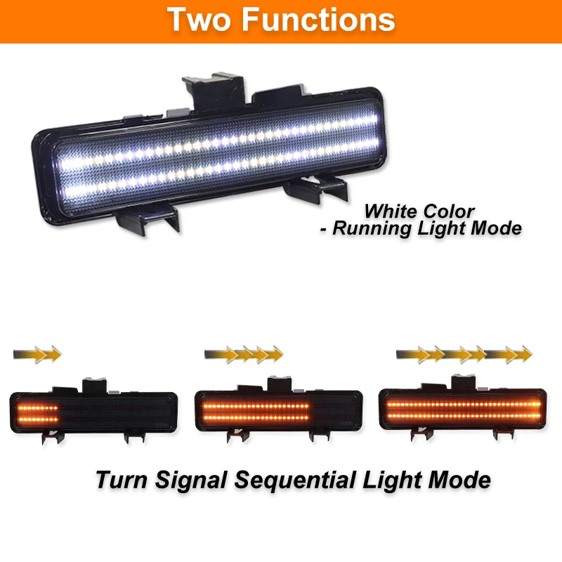 2 шт. поворотники для переднего бампера 83-93 Chevrolet S10/Chevrolet GMC S15