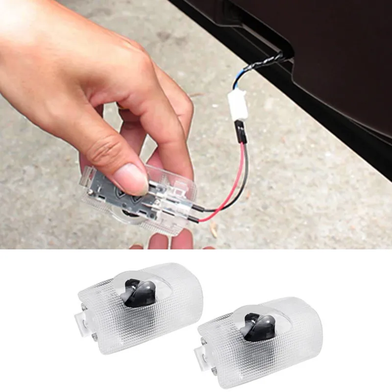 Светодиодный светильник с проекционным логотипом двери для Toyota Prius Highlander Land Cruiser