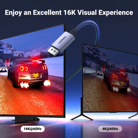 UGREEN DisplayPort кабель DP2.1 16K