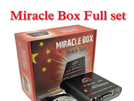 Оригинальный полный комплект Miracle Box с Dongle + UMF All Boot кабель