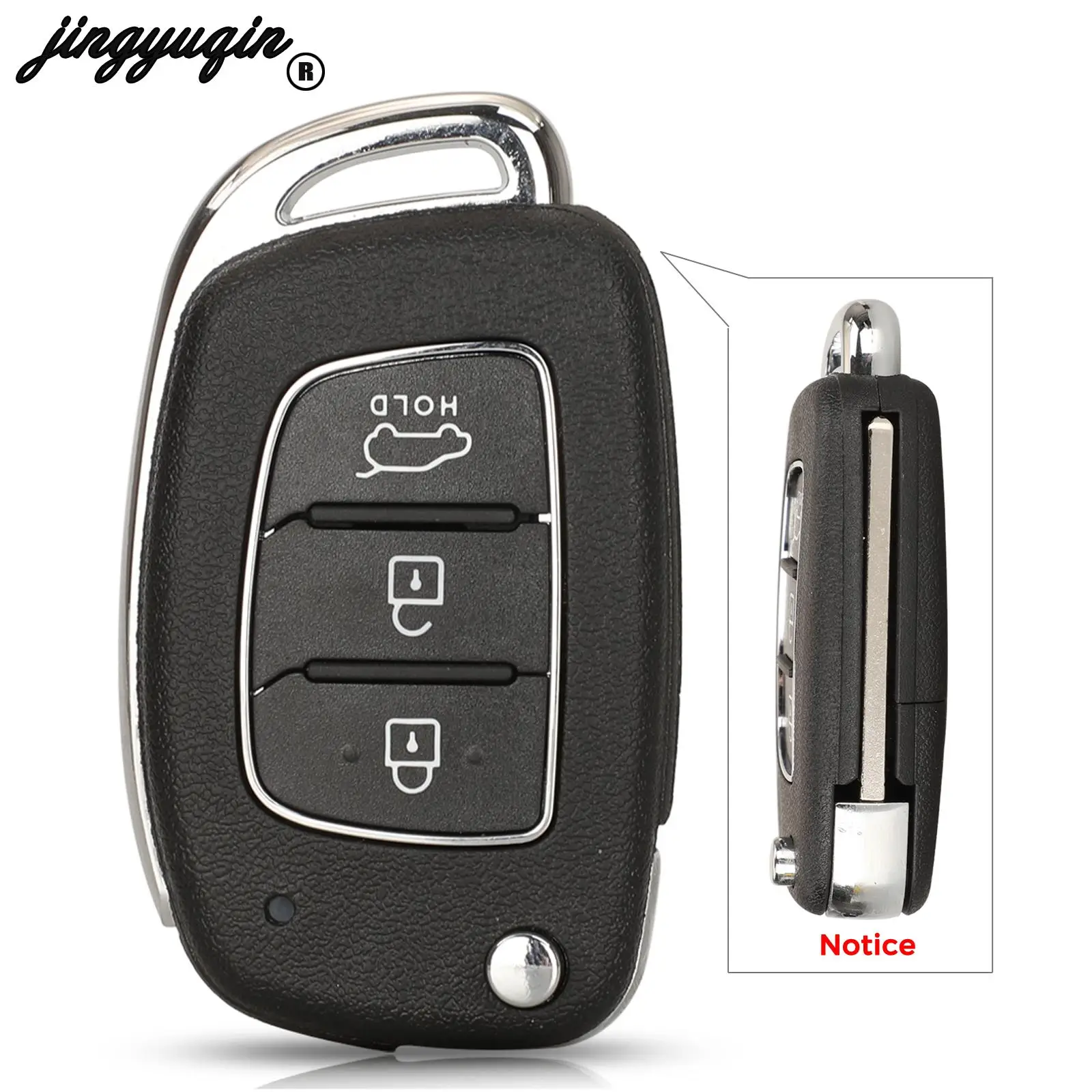 

Jingyuqin для Hyundai Solaris Verna Fe Creta Elantra Reina Verna Solaris IX25 IX35 IX45 Elantra ix25 флип-чехол с дистанционным управлением