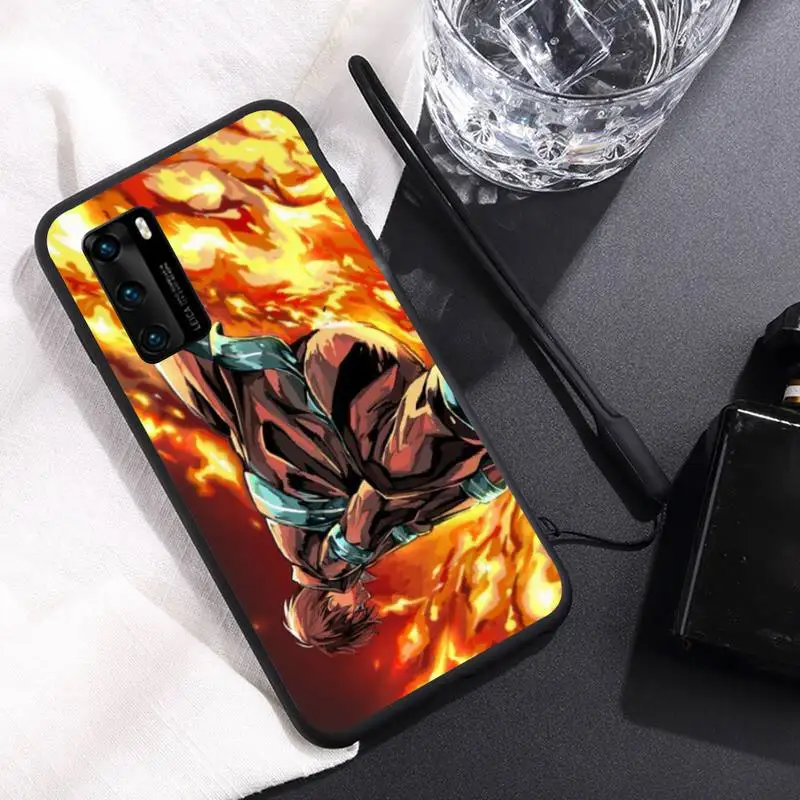 Чехол для телефона с изображением огненной силы Shinmon убенимару Huawei Y6 Y7 Y9 Prime 2019 Y9s