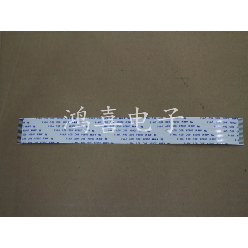 

FFC FPC Гибкий плоский кабель 1,0 мм Шаг 20 контактов 30 мм 50 мм 80 мм 90 мм 180 мм 200 мм фоторезьба 21 мм AWM 20624 80C 60 в