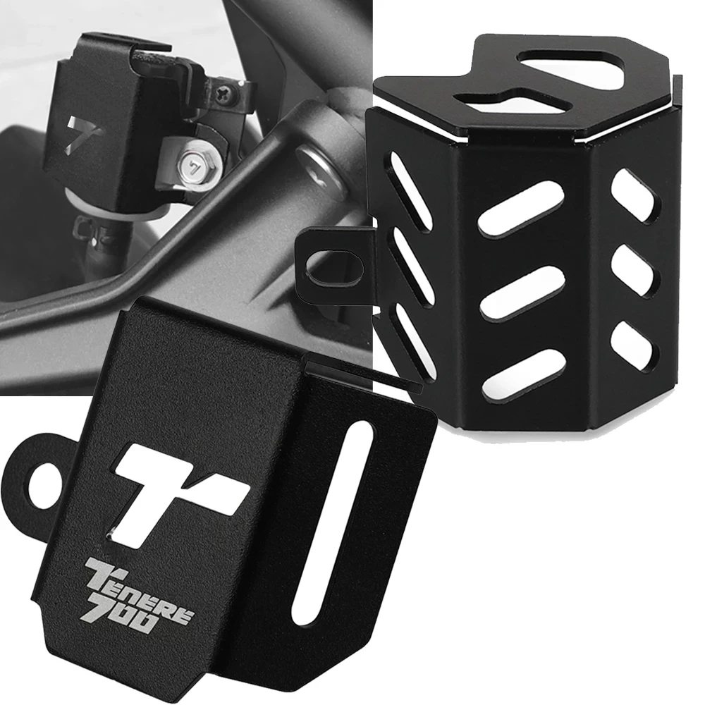 

XTZ690 XTZ700 Brake Fluid Reservoir Cover Protector Motorcycle Rear Brake Reservoir Guard Fit For YAMAHA Tenere 700 2019-2021