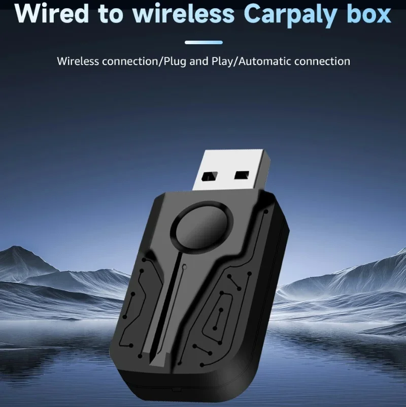 Мини-беспроводной Адаптер Carplay Android Auto Smart 2-в-1 USB-ключ Для Havel Kia Volvo Audi MG VW Hyundai Jeep —