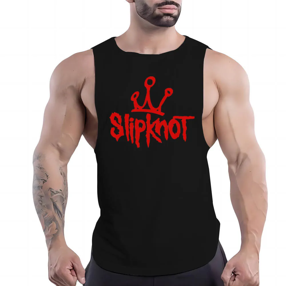 

Tank Top Sleeveless Shirt Basketball Outdoor Fashion Leisure Breathable Four Seasons Quick Dry Y2k Sport Fnaf Gym Clothing Men