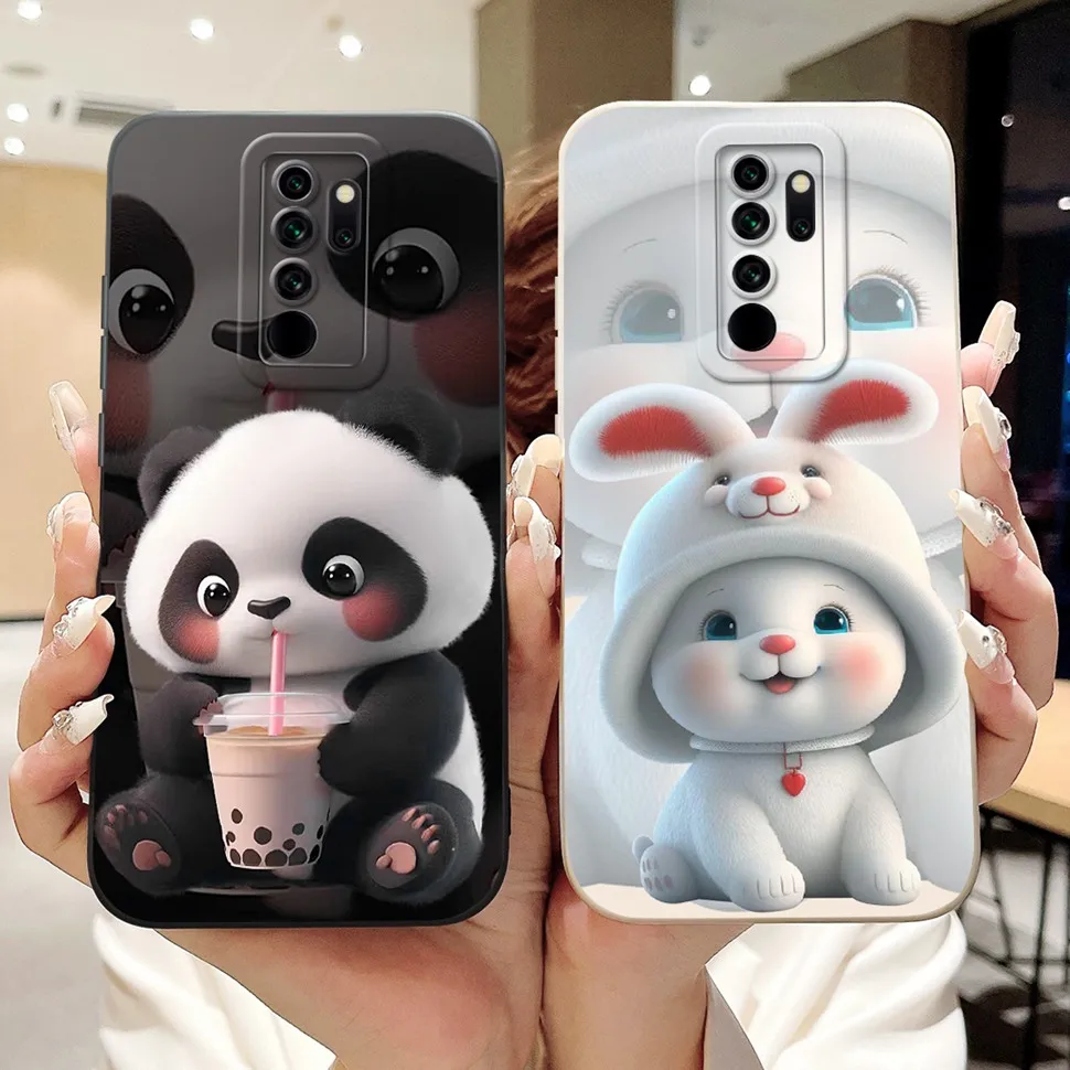 Фото Роскошный чехол для телефона с пандой для Xiaomi Redmi Note 8 Pro, противоударный защитный чехол для Redmi Note 8 Note 8 Pro, противоударный чехол №2
