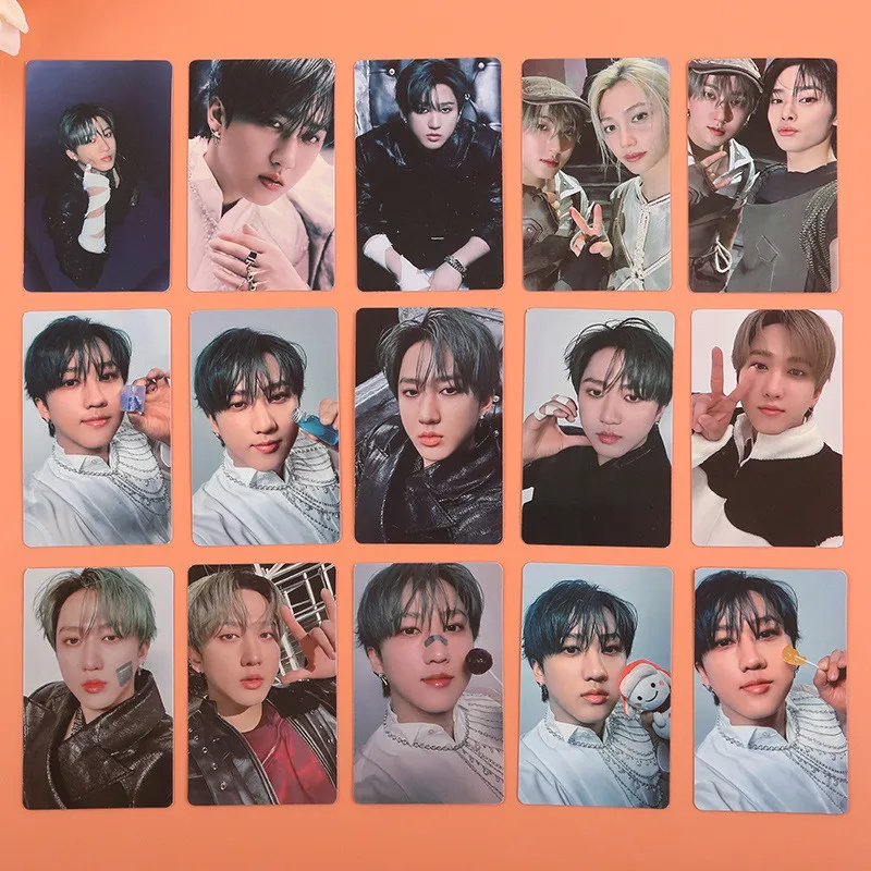 

Kpop Idol BANGCHAN HYUNJIN японский альбом GIANT фотокарточки Sk Member фотокарта подарок