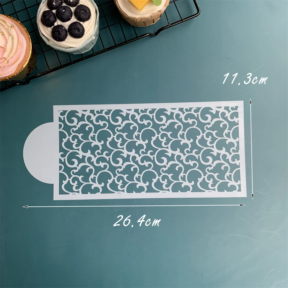 

Пластиковые трафареты для торта