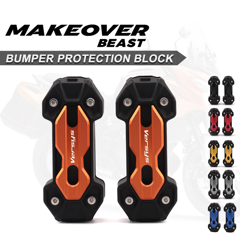 

Fit For KAWASAKI VERSYS 650 1000 VERSYSX300 X250 Motorcycle Engine Guard Bumper Crash Bar Protector