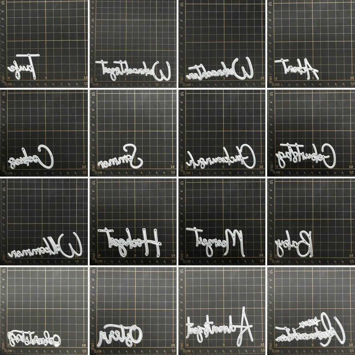 21 тип немецких букв металлические трафареты для резки сделай сам скрапбукинг