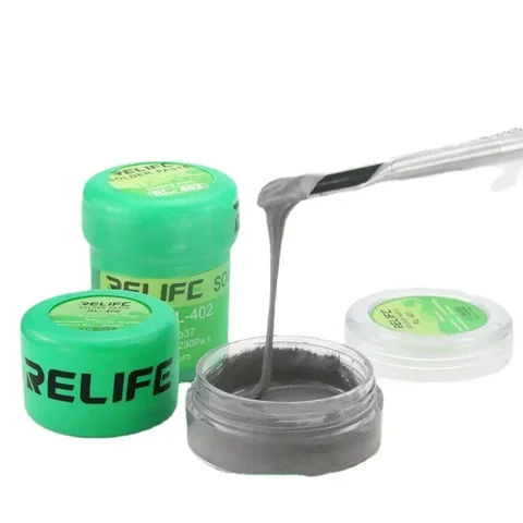 Паяльная паста RELIFE Sn63/Pb67, 20/30/40 г, 183 градусов