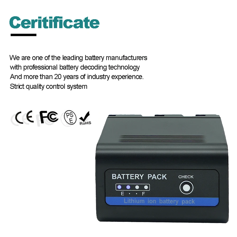 Сменная батарея для JVC GY-HMQ10 GY-HM200 GY-LS300 GY-HM600 GY-HM650