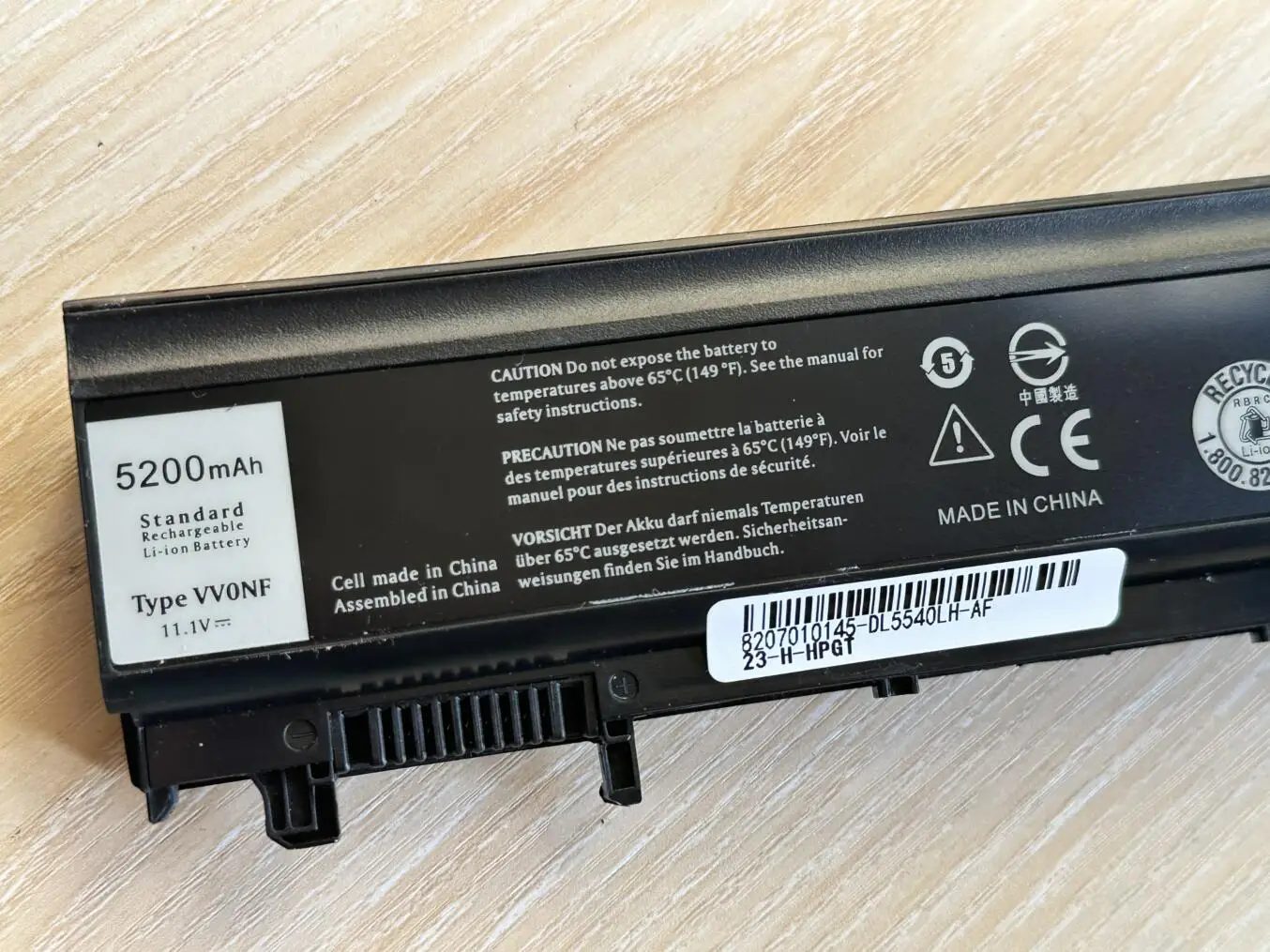 VV0NF 65 Втч 11 1 В аккумулятор для ноутбука Dell Latitude E5540 E5440 WGCW6 CXF66 VJXMC 0M7T5F 0K8HC 1N9C0 7W6K0 F49WX