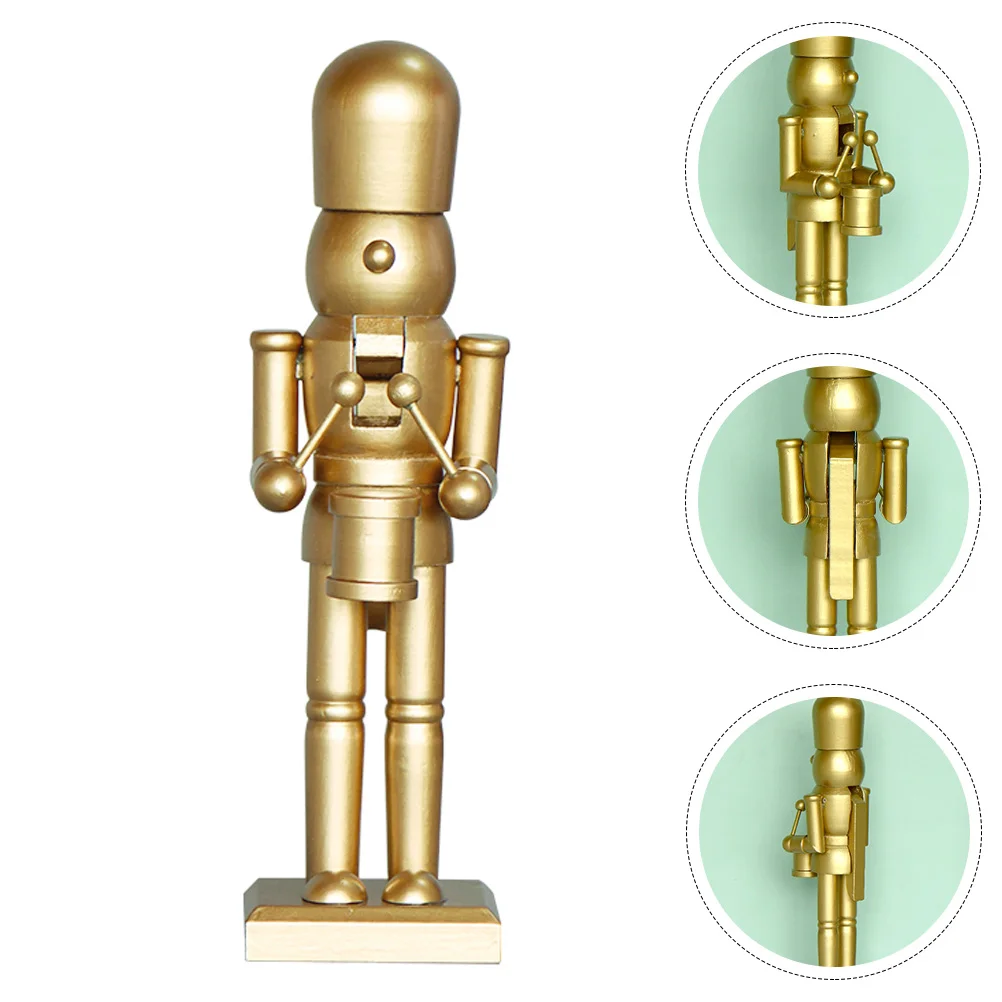 

Nutcracker Christmas Figures Decorations Wood Nutcrackerswooden Soldiersdecoration Decorsoldier Clearance Desktop Table