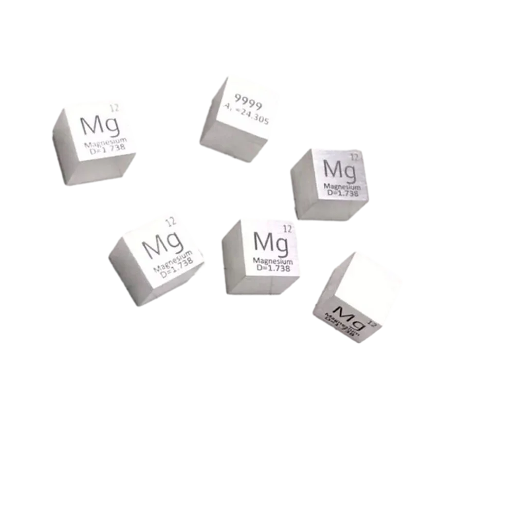 

1 см магниевый элемент кубик для коллекции элементов фотография