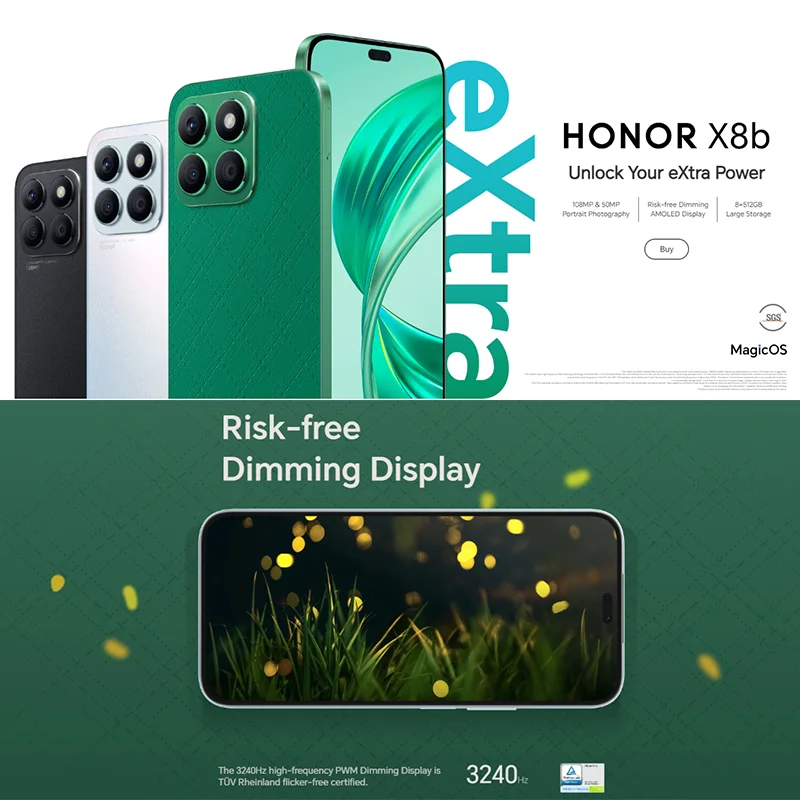 Смартфон HONOR x8b 8/512ГБ global