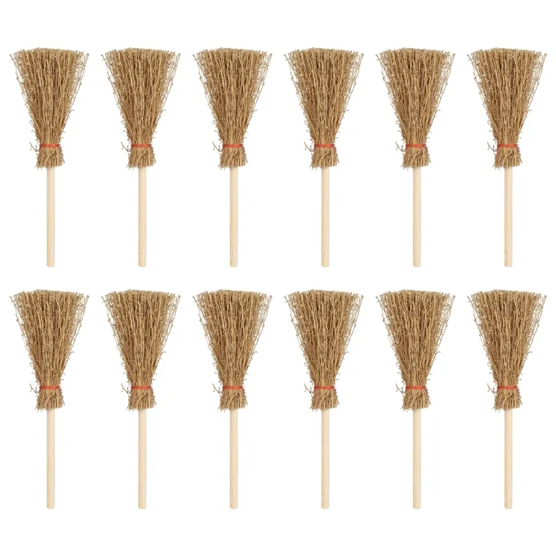 

Мини веники для Хэллоуина, 12 шт., YAS