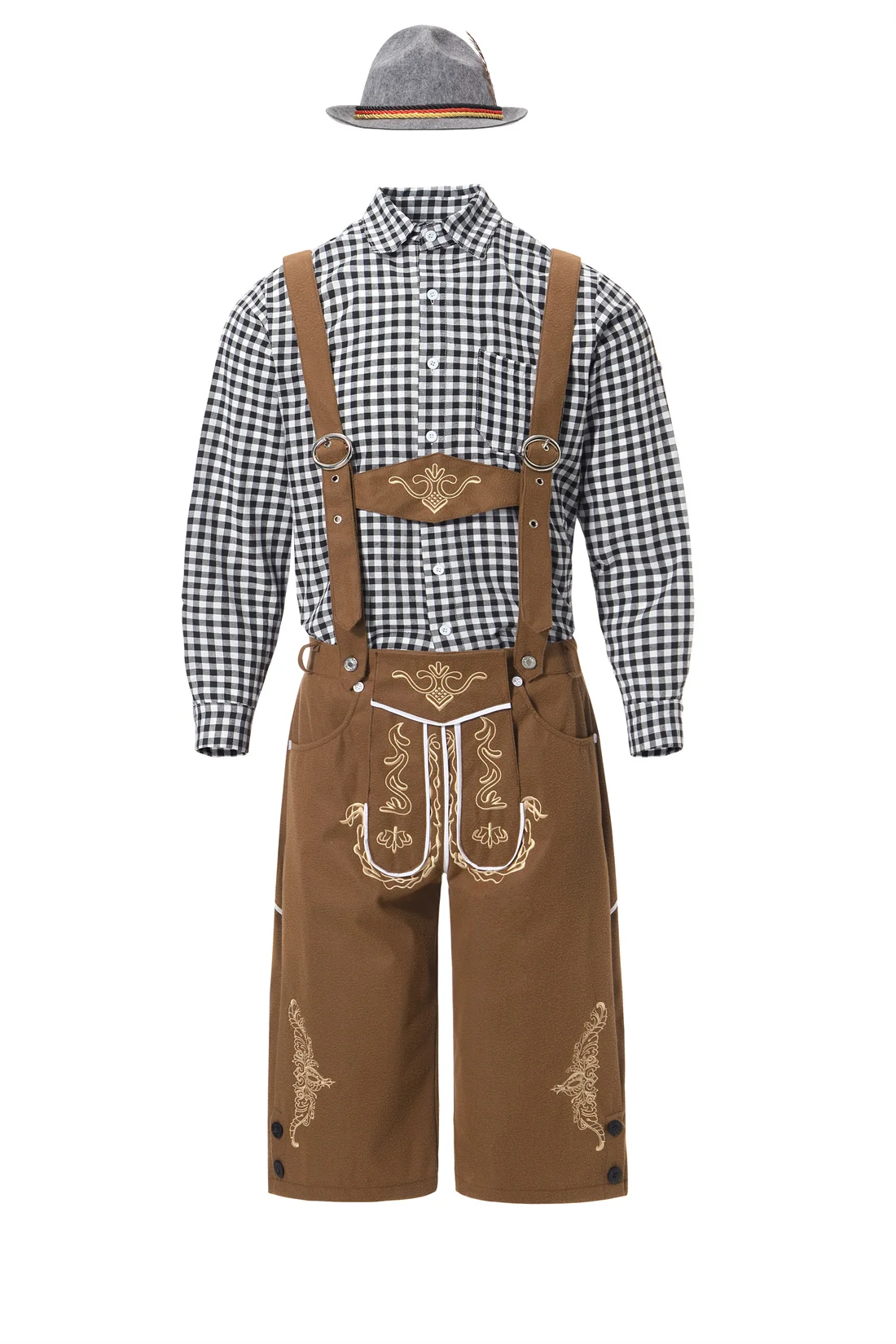 Роскошные подтяжки для взрослых мужчин Немецкий Октоберфест Lederhosen традиционный