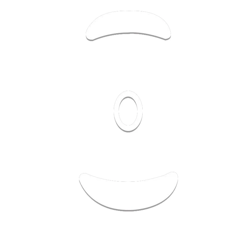 1 комплект противоскользящие сменные коньки для мыши наклейка на ногу коврик