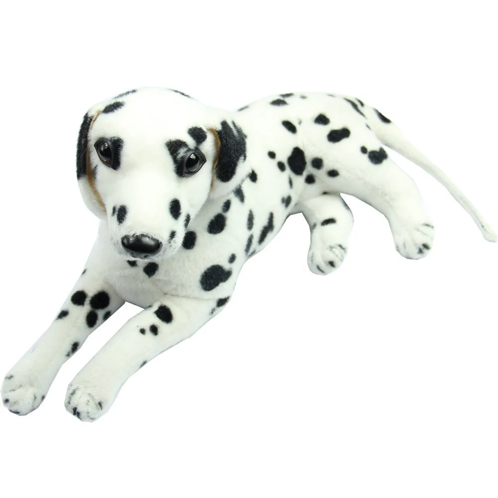 

New Lovely Stuffed Toys Dalmatians Simulation Dog Plush Animal Gift [Toy]