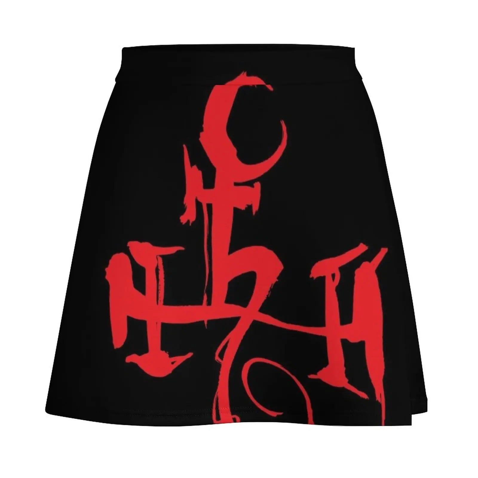 Мини-юбка Lilith sigil calligraphy 2 женская одежда для женщин корейская мини-юбка