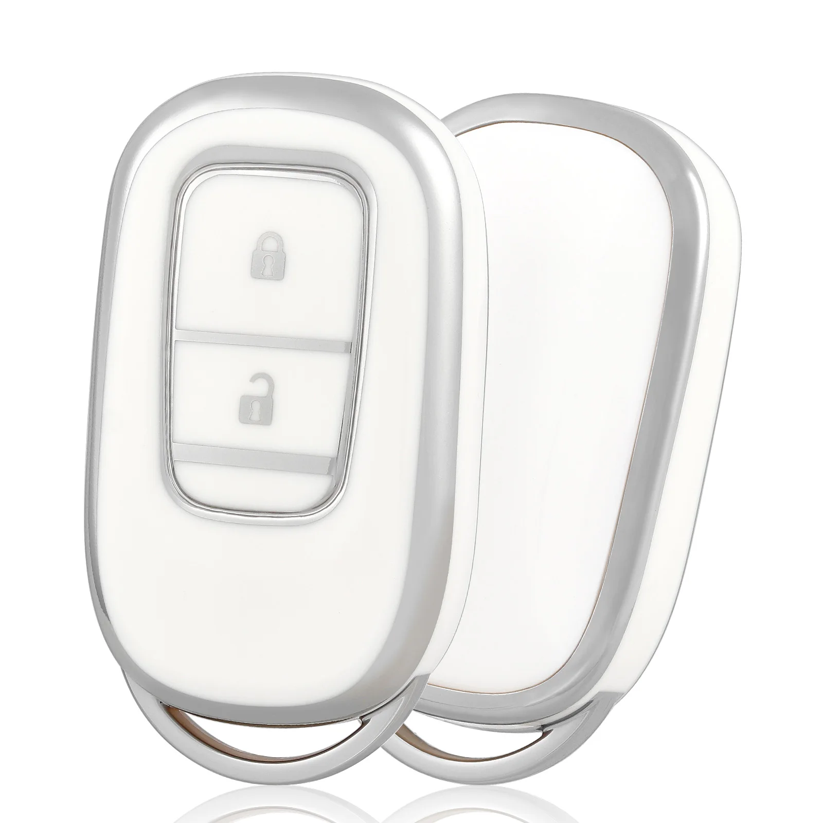 

2-кнопочный мягкий чехол для автомобильного ключа из ТПУ для Honda Civic CRV HRV Accord Pilot Fit Freed Vezel Odyssey, автомо...